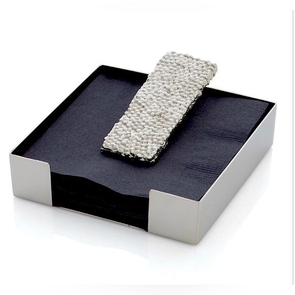 NEW Molten Cocktail Napkin Box by Michael Aram - Picture 1 of 2